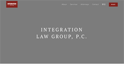 Desktop Screenshot of integrationlaw.com